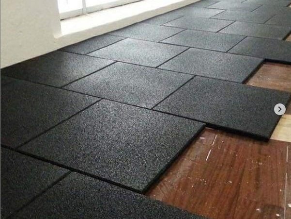 Lantai karet untuk lantai dapur anti licin
