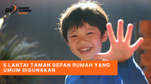 5 Lantai Taman Depan Rumah yang Umum Digunakan